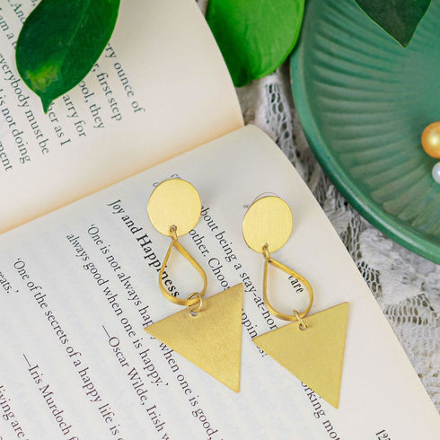 Trio Gold Earing - The Earth Store - Fashion Accessories